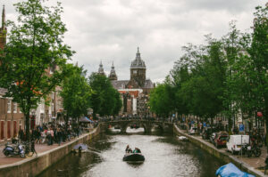 Typical Amsterdam Street, with Canal. View on 500px