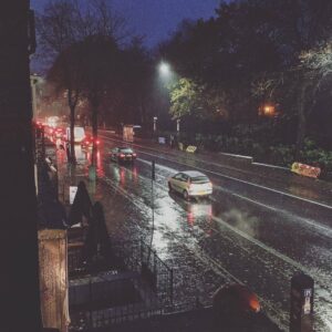 #ecclesallroad currently has its own little stream. #sheffield #weather #rain