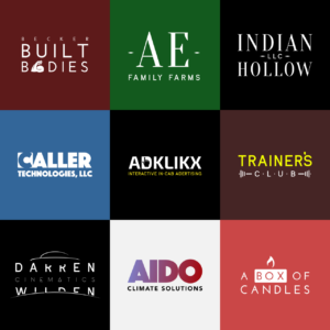 Some recent simplistic vector logo concepts I whipped up. If you’re interested in hiring me to create something unique…