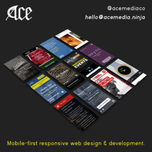 Here, at Ace Media, we provide Mobile-first responsive design and development for all of our projects, as standard. It’…