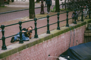 Alex Glentworth, in Amsterdam.