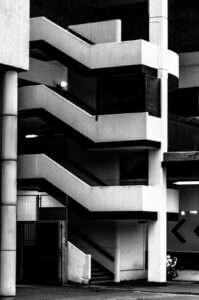 Brutalist Staircase Sheffield