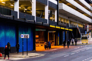 Sheffield City Centre. Photos taken in the early evening of one day during late Autumn, 2016.