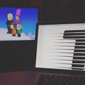 Working on some more branding. #design #thesimpsons #logo #sheffield #apple (at Ace Media)