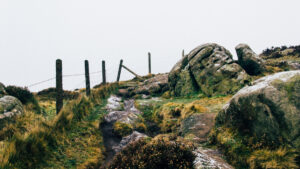 The cliffs at Owler Tor. Overlooking Hathersage Valley Shot during January, 2017.