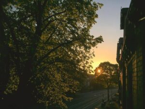 #Sheffield has had some cracking weather lately. Check out this morning's #sunrise from #ecclesallroad