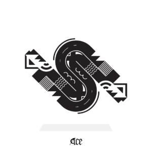 I whipped up this abstract letter S tonight whilst trying to come up with ideas for some other bits of work. It's total…